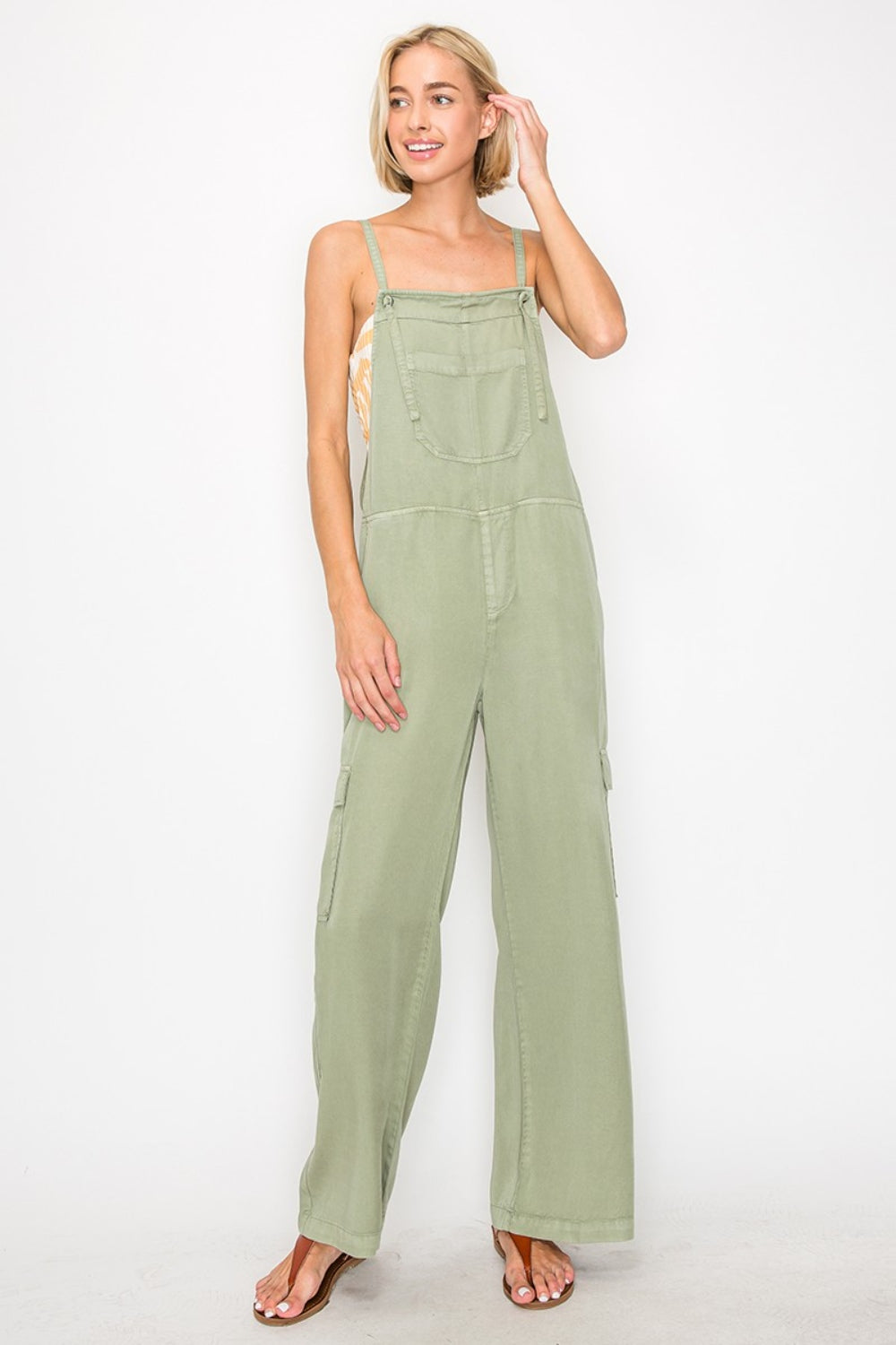 Women's Spring Loose Denim Overalls