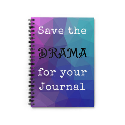 Save the Drama for your Journal - Flat View
